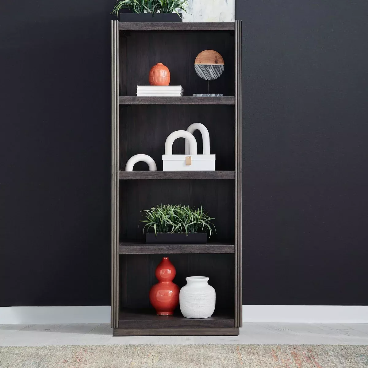 Modern Edge - Bunching Bookcase - Caffe