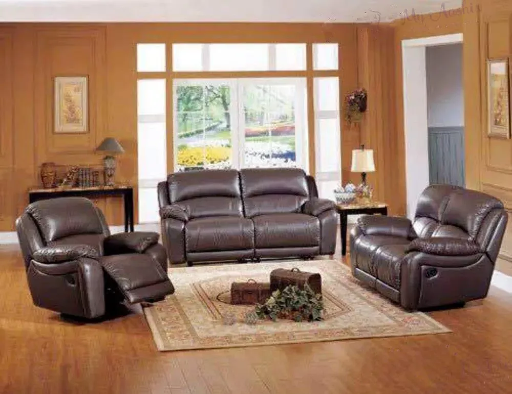 Modern Leather Recliner Sofas