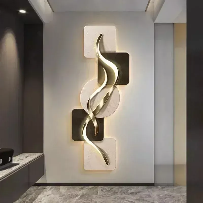 Modern LED Remote Controlled Wall Lamp