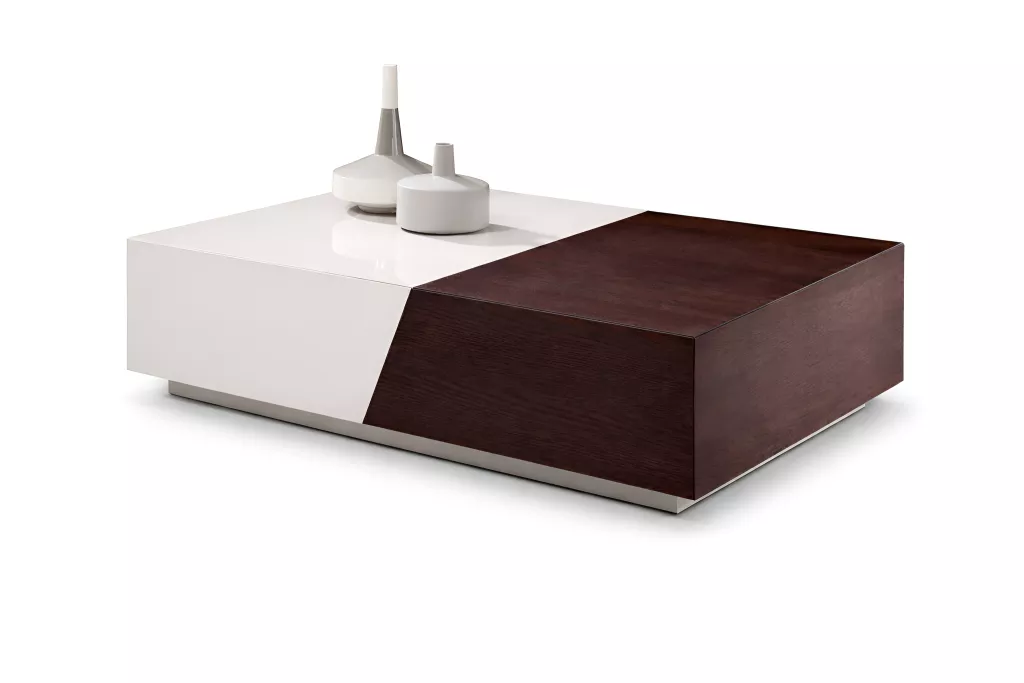 Modern Rectangular Sliding Coffee Table