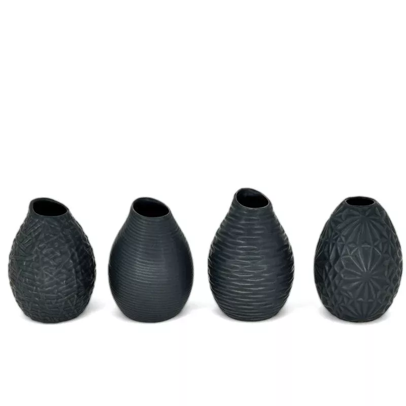 Modern Textured Bud Vase