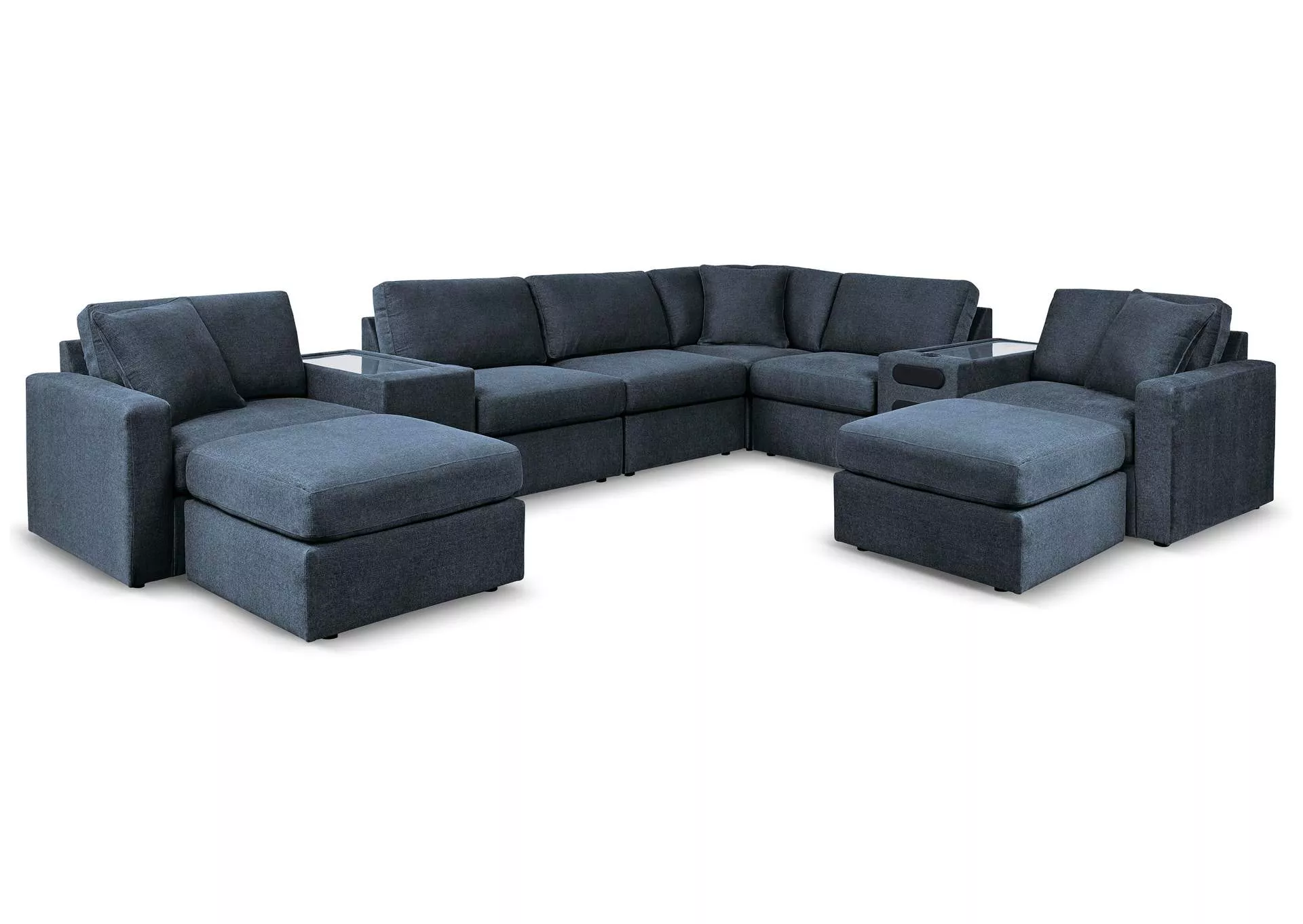Modmax 8-Piece Sectional with Ottoman