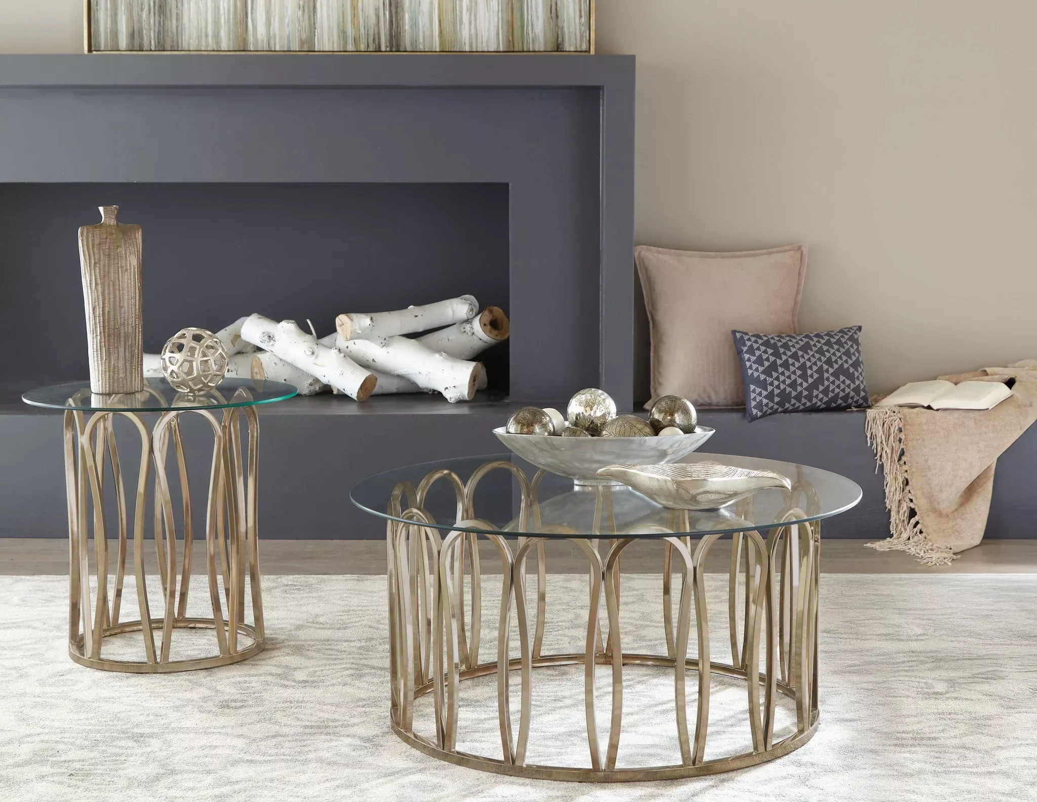 Monett Coffee Table Set