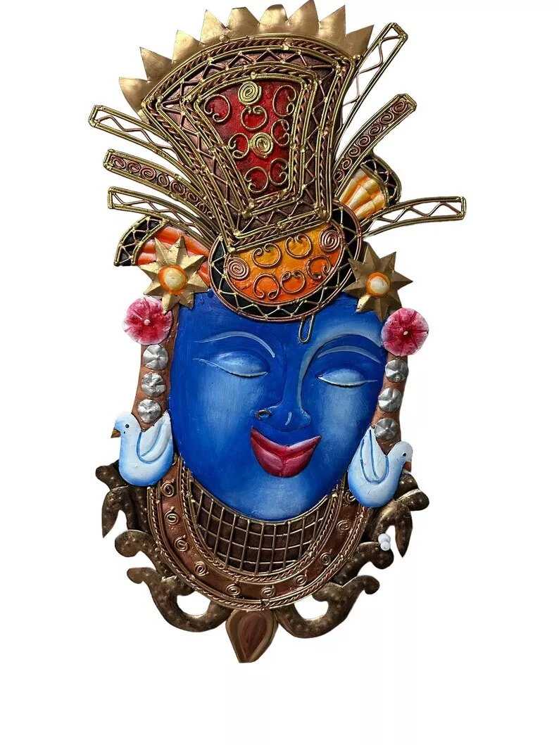 Multicolored Handcrafted Metal Wall Decor
