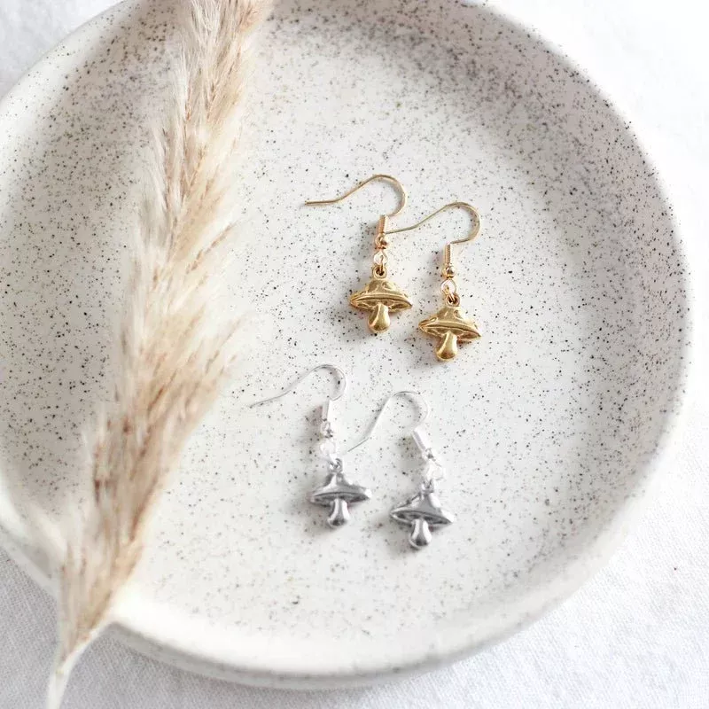 Mushroom Earrings