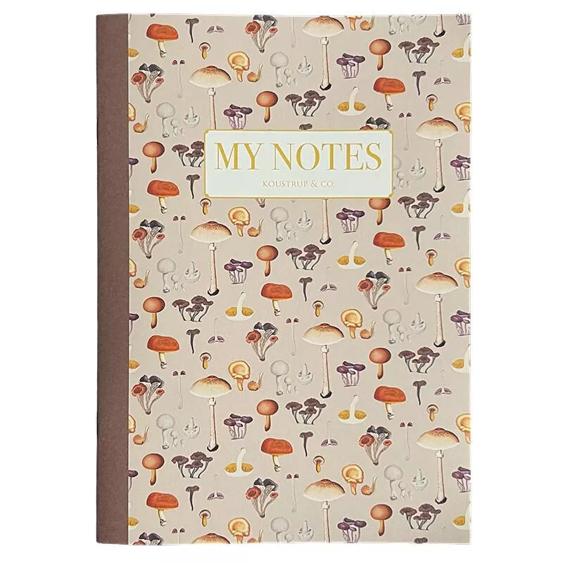 Mushroom Pattern - Notebook