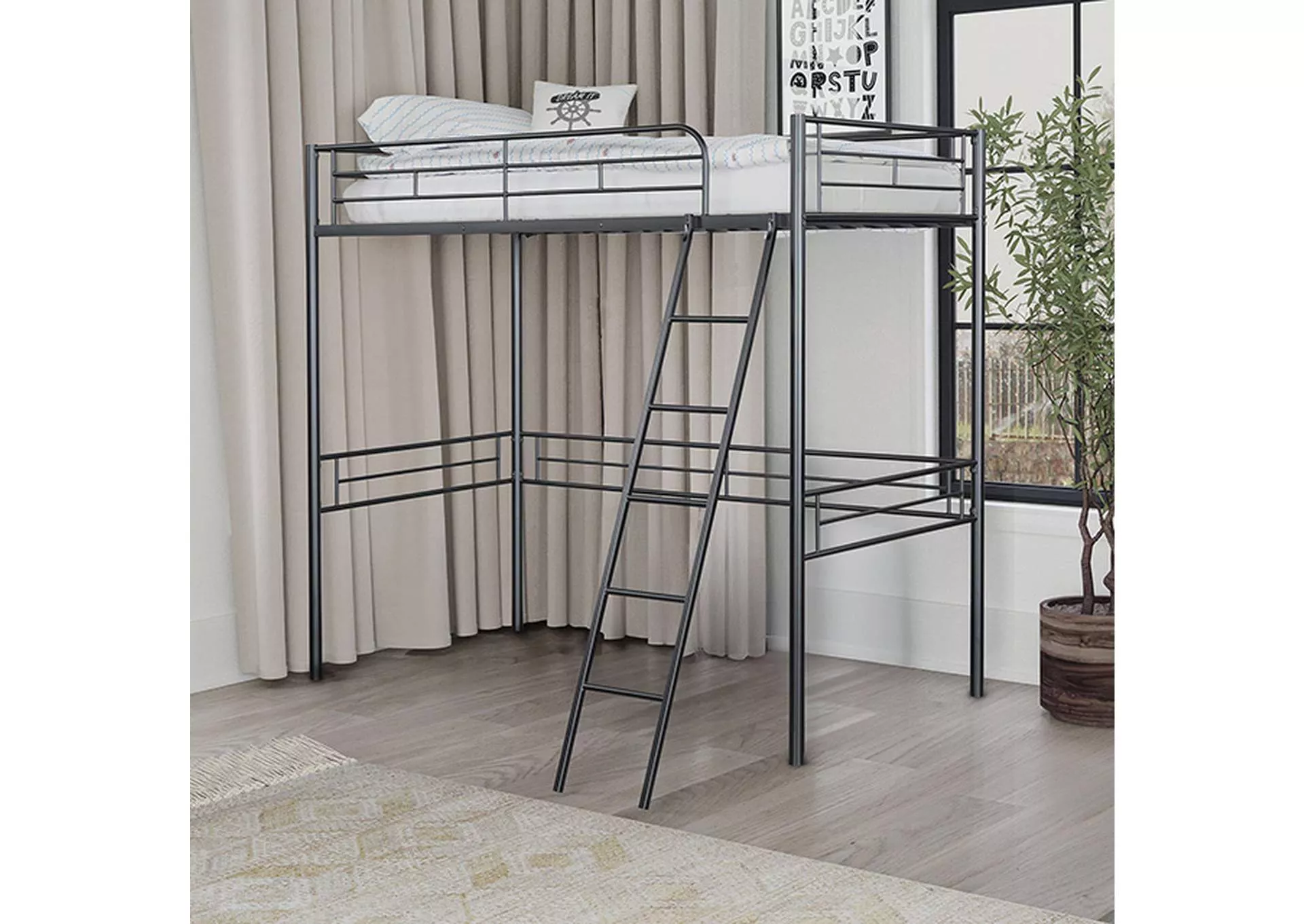 Myles - Twin Loft Bed