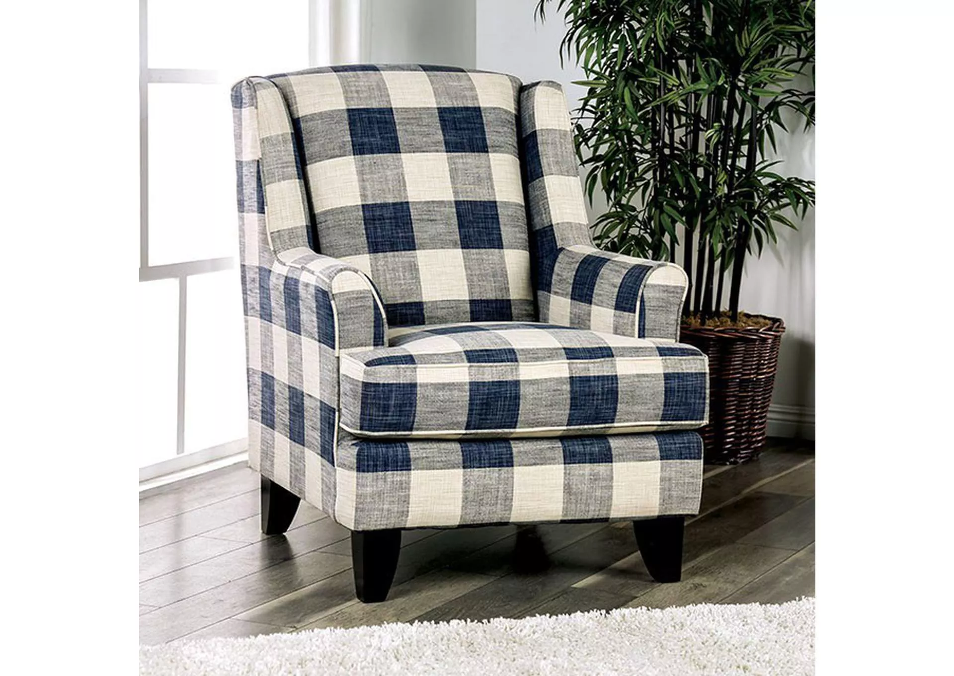 Nash Checkered Chair