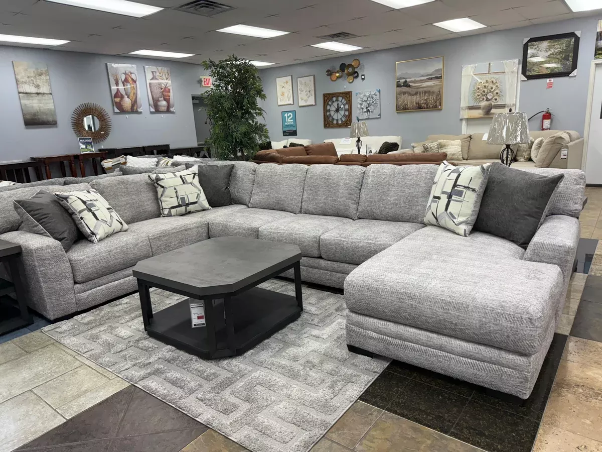 Nova Stone Gray Sectional