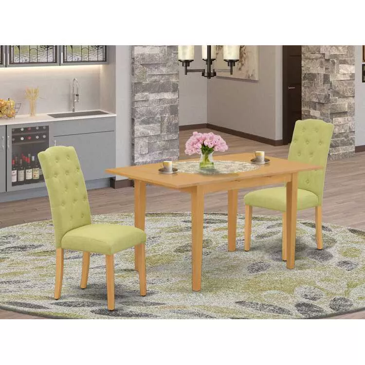 Oak Kitchen Table and Chairs Set