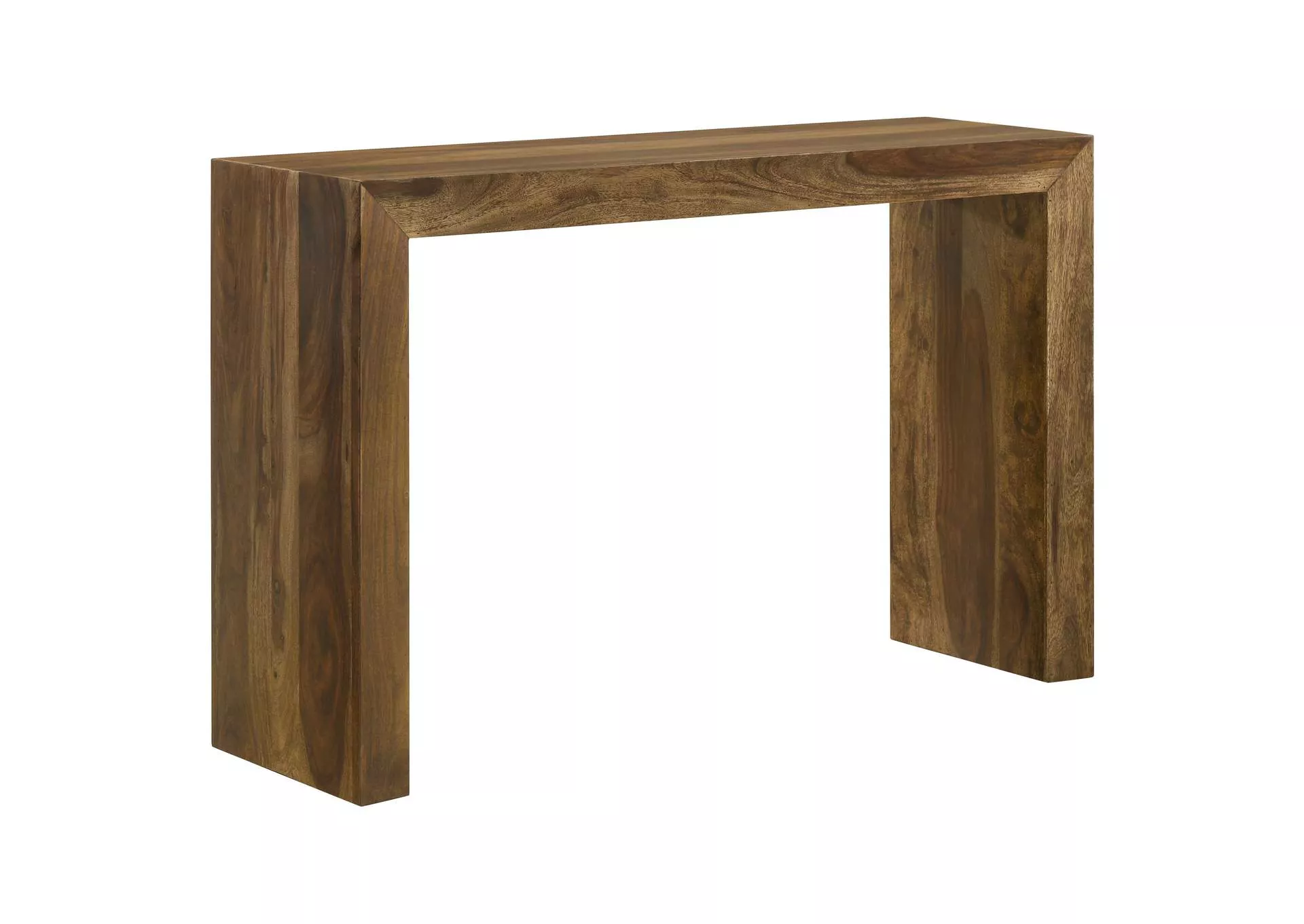 Odilia Rectangular Solid Wood Entryway Console Table Auburn
