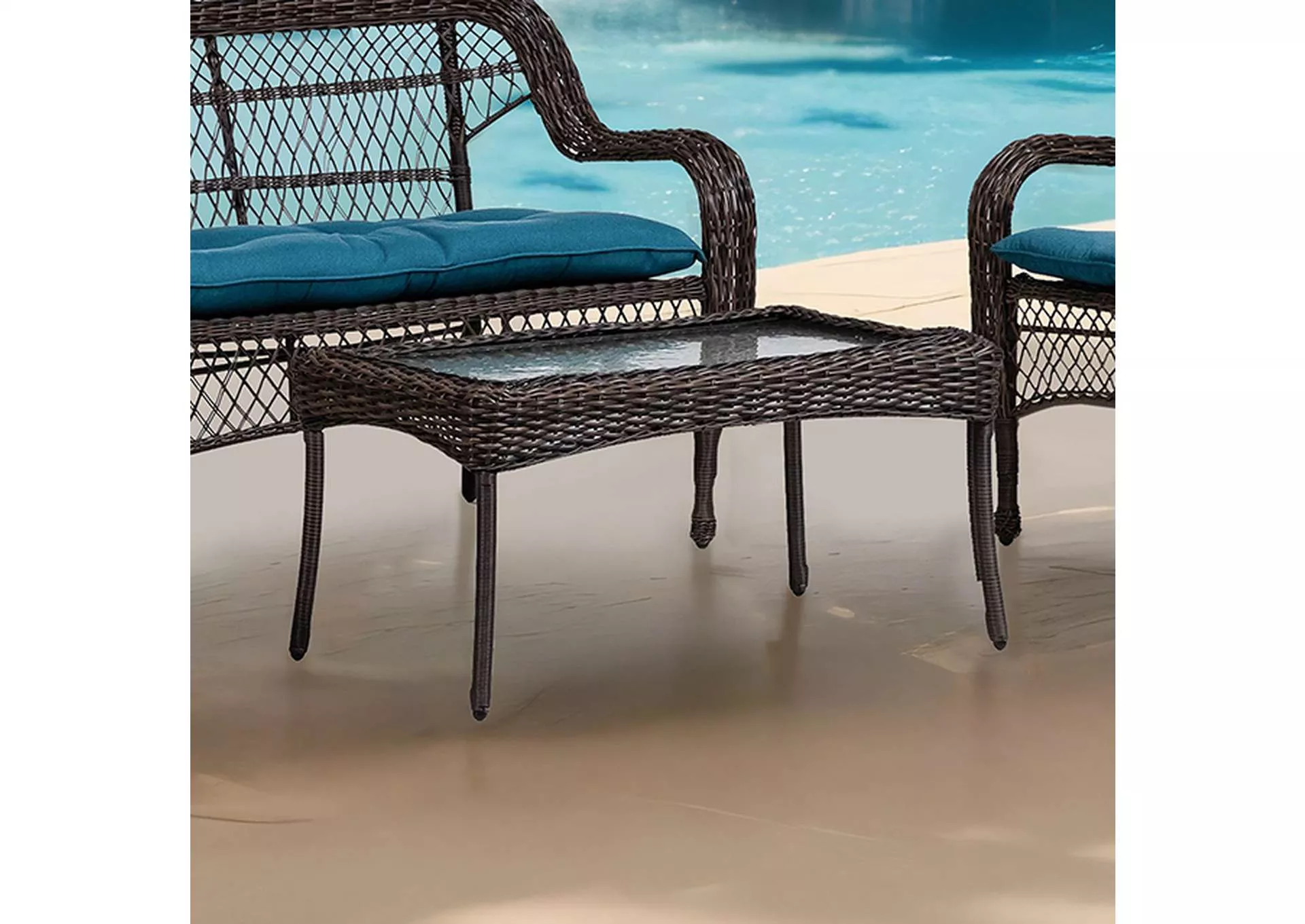 Oliveri - Wicker Coffee Table