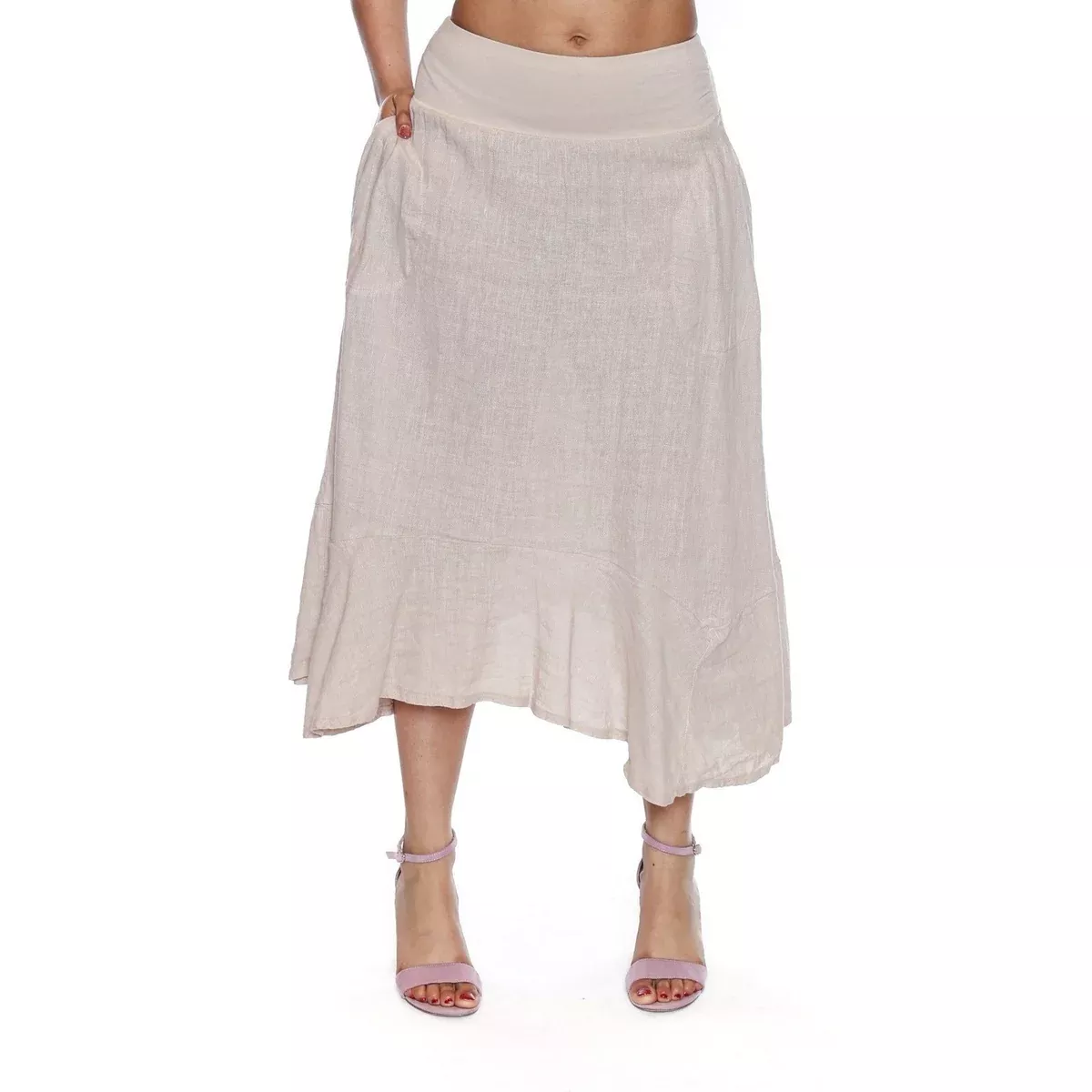 Olivia Linen Skirt