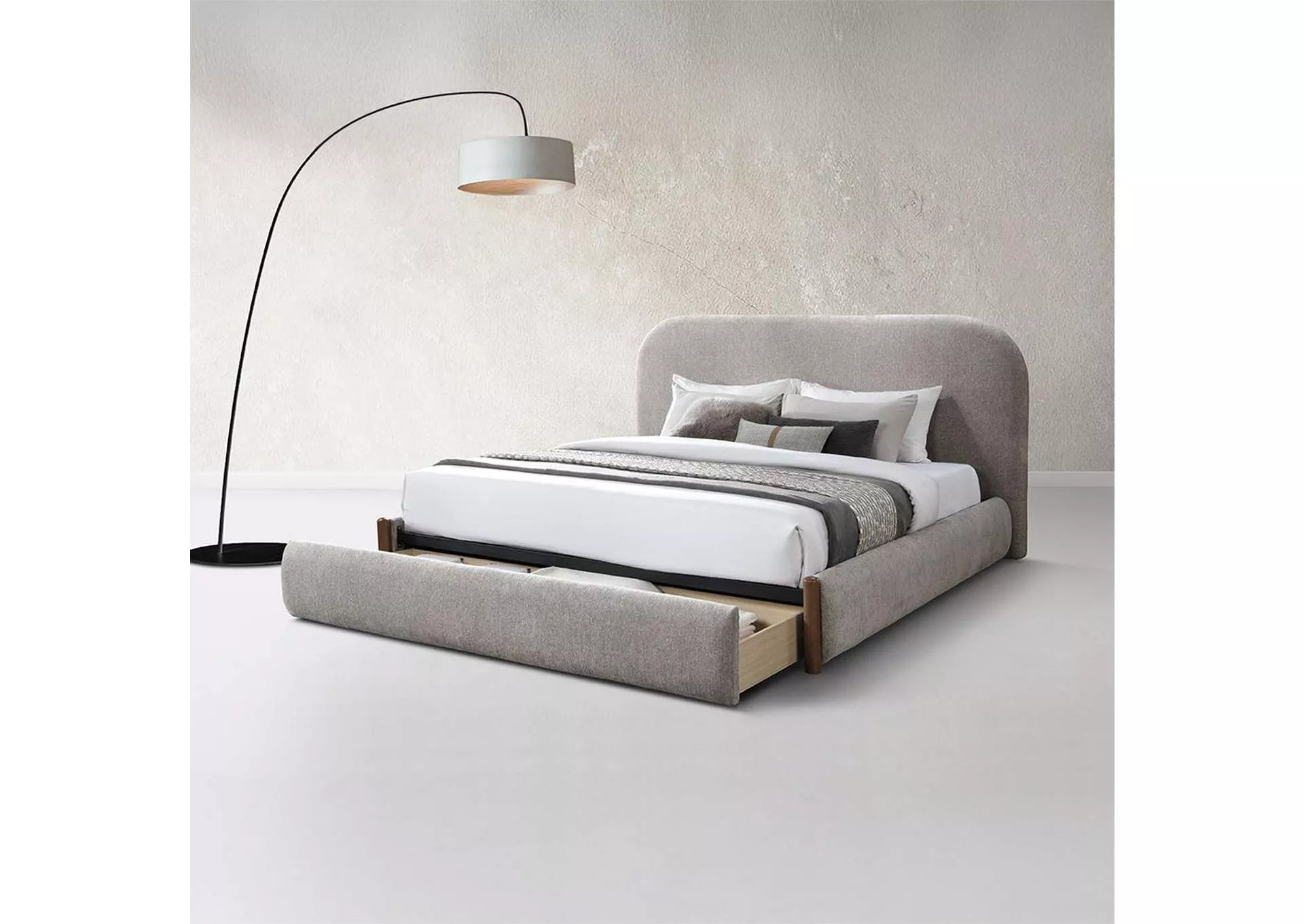 Ollya Queen Bed with Storage
