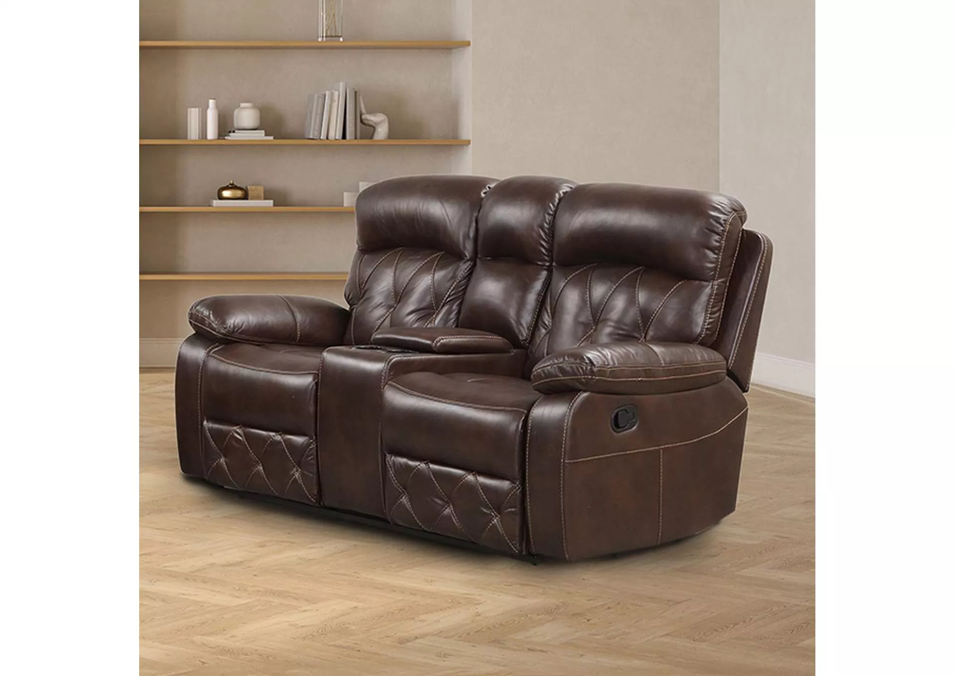 Osias - Manual Loveseat