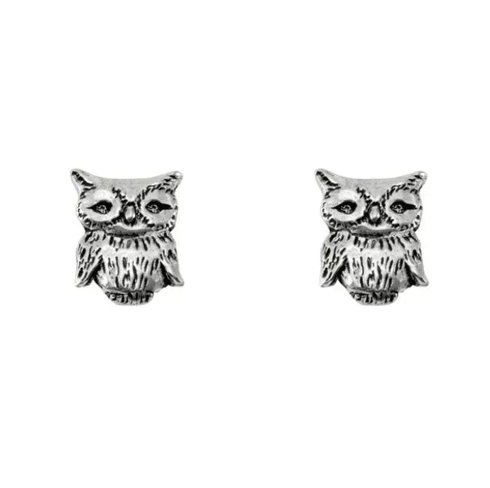 Owl Stud Earrings