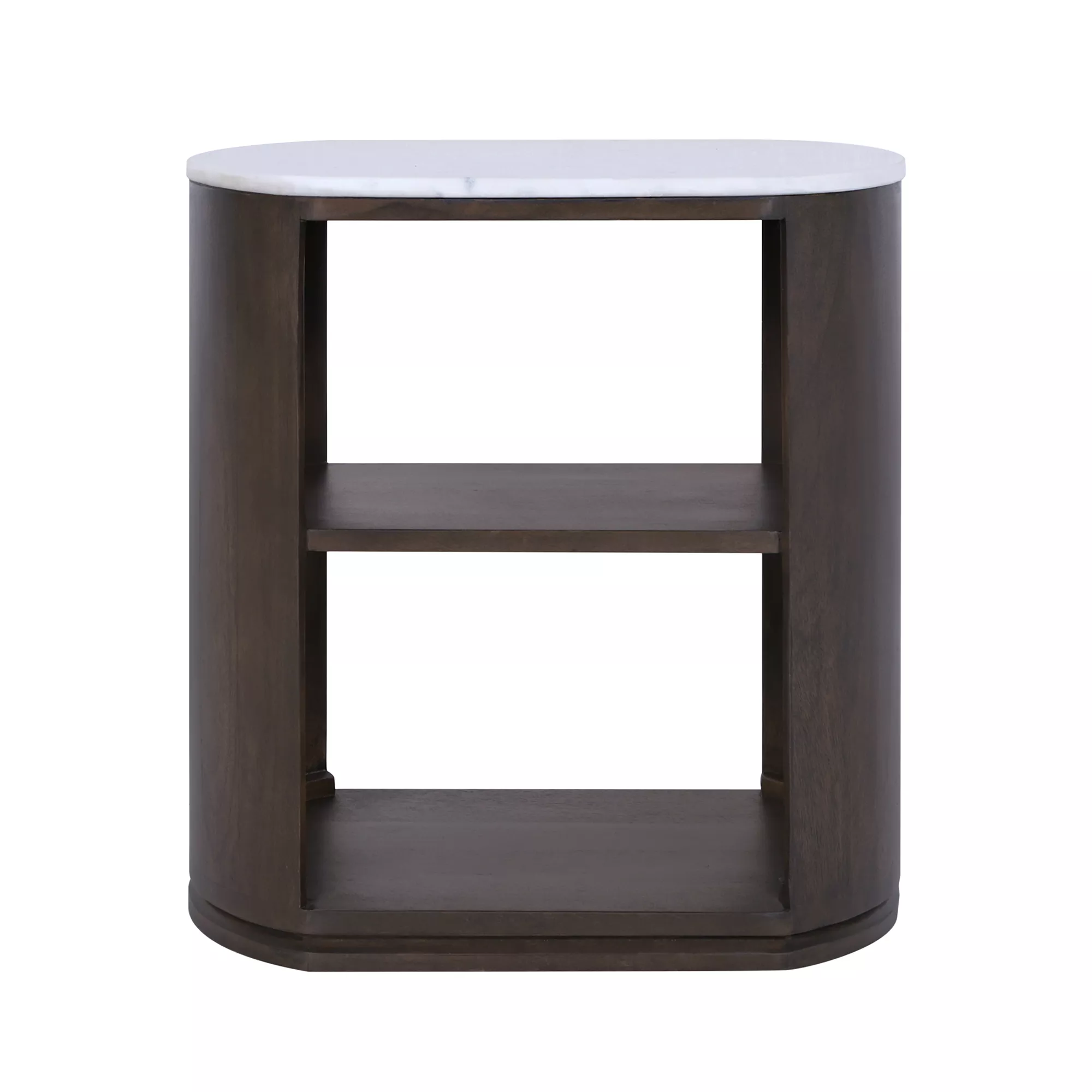 Page Side Table with Shelf