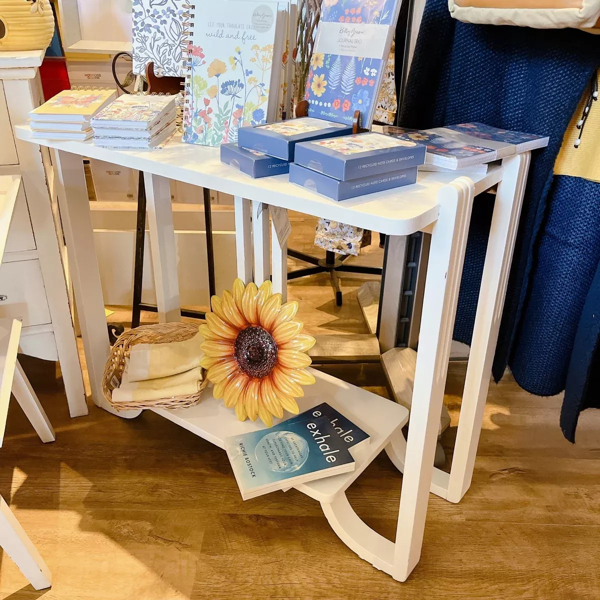 Painted Side Table
