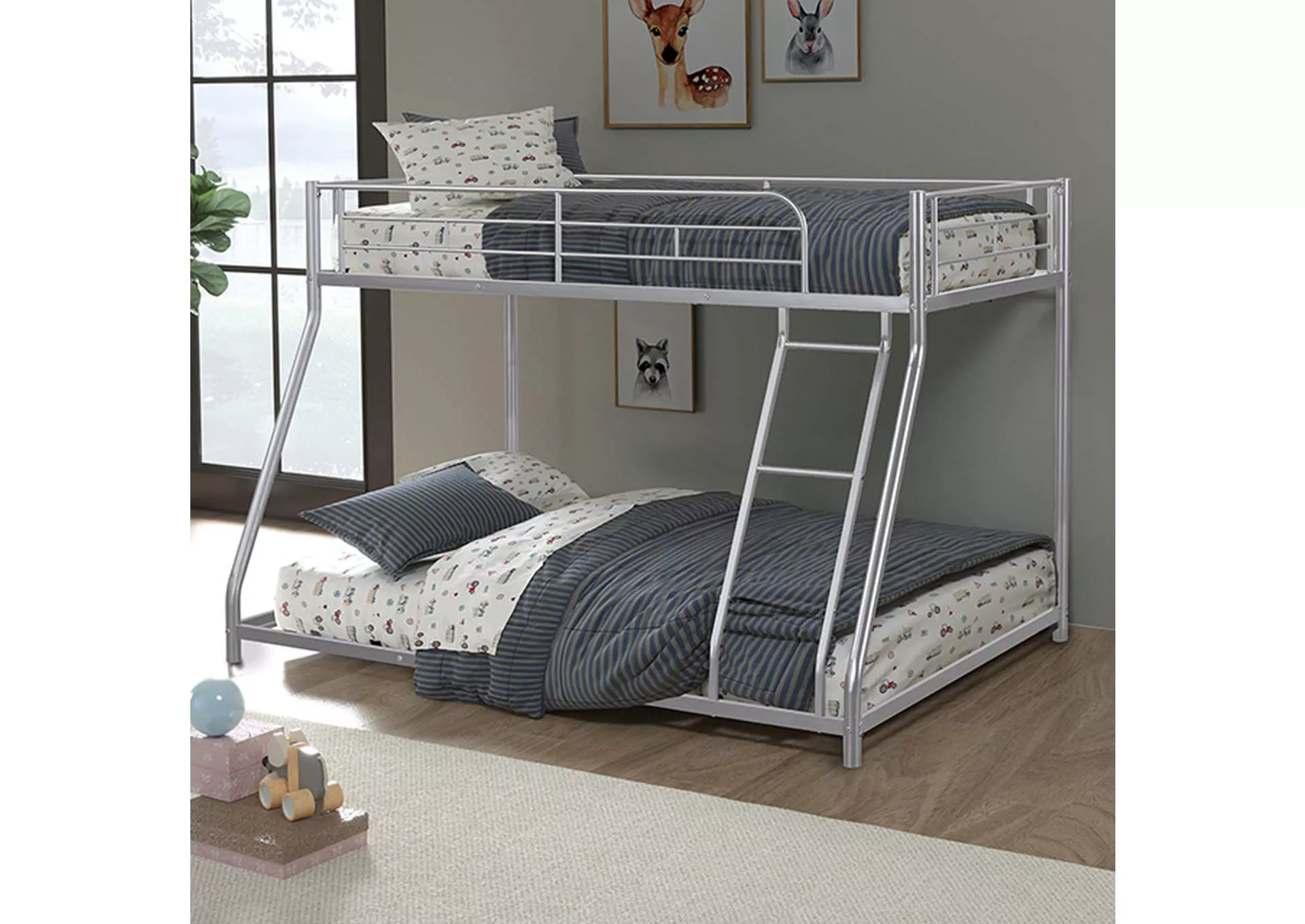 Panos - Twin/Full Metal Bunkbed