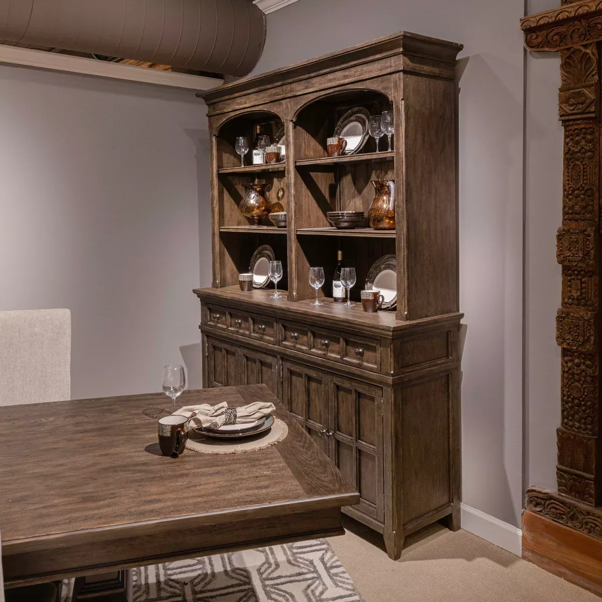 Paradise Valley - Buffet - Saddle Brown