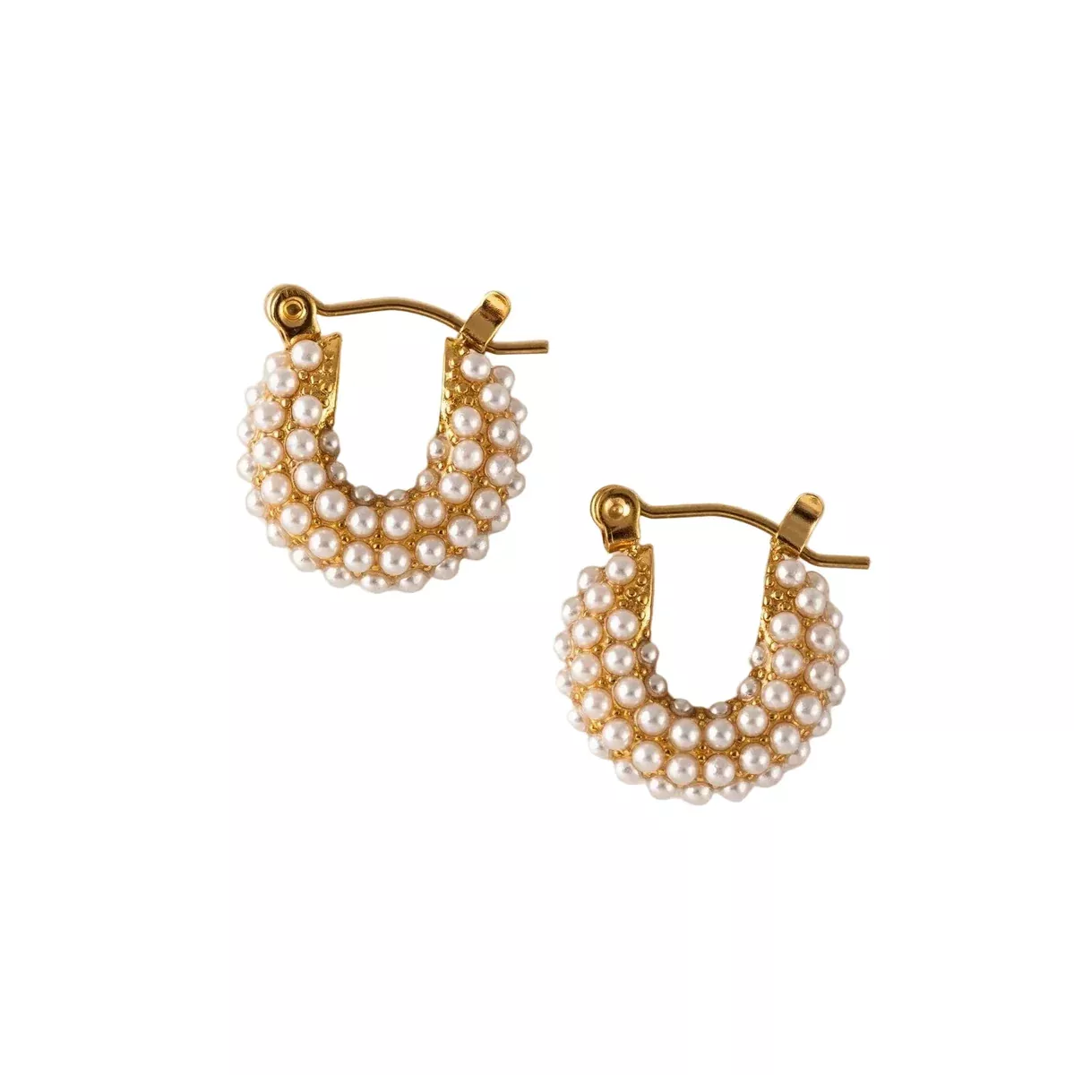 Perla Hoop Earrings