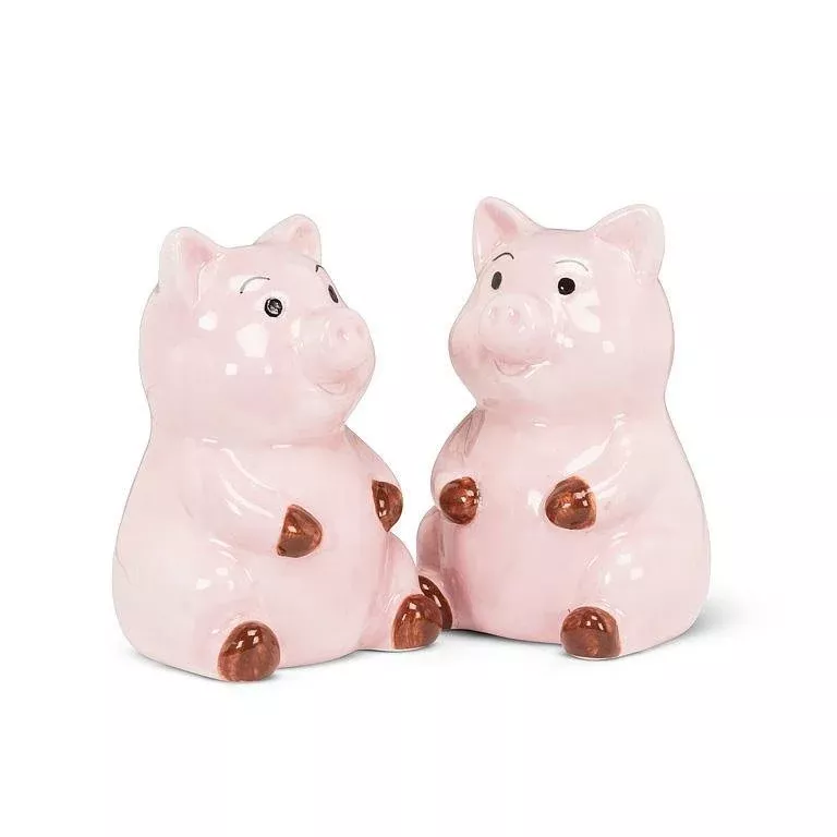 Piggy Salt & Pepper Shakers