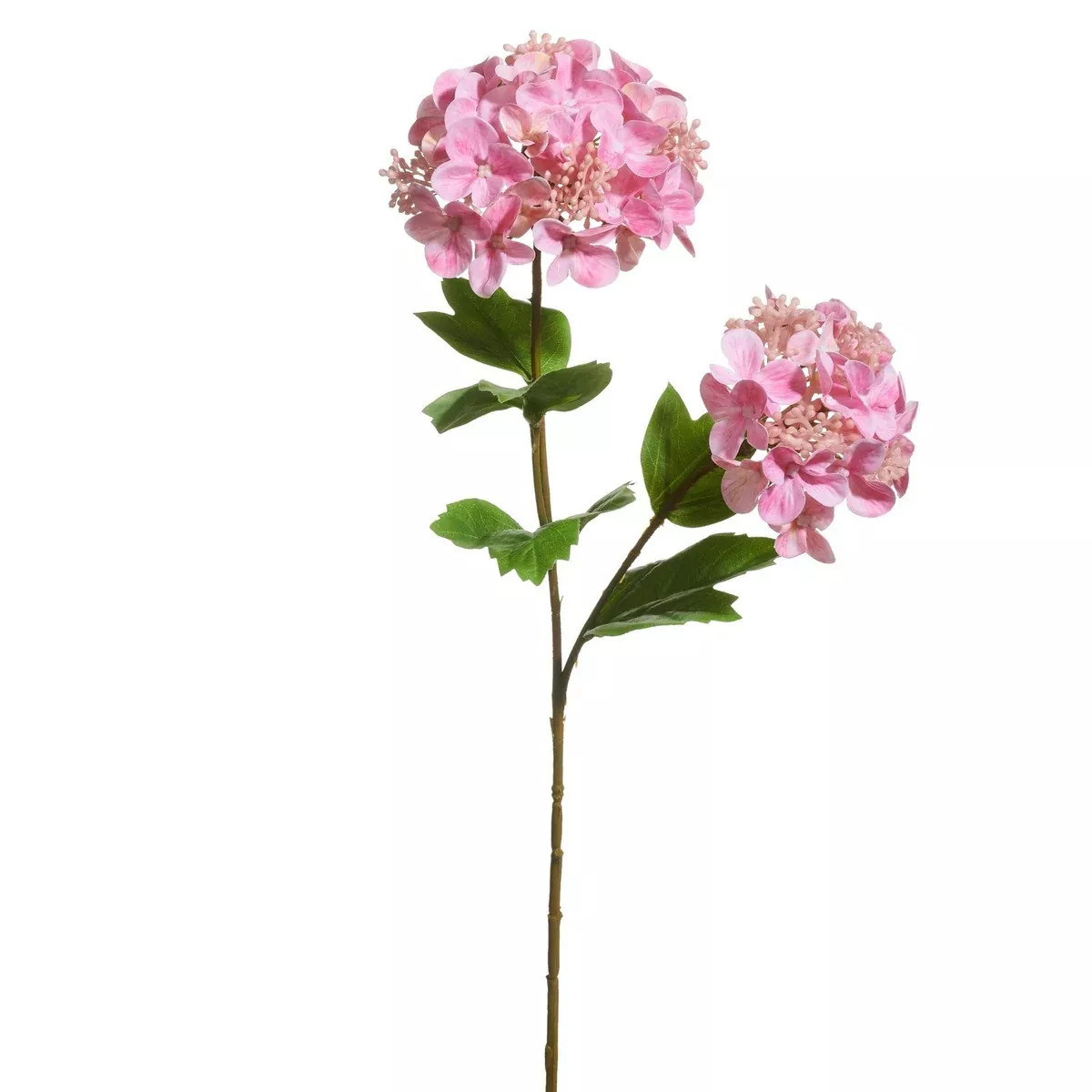 Pink Real Touch Hydrangea Stem