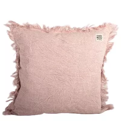 Pink Stone Washed Cushion