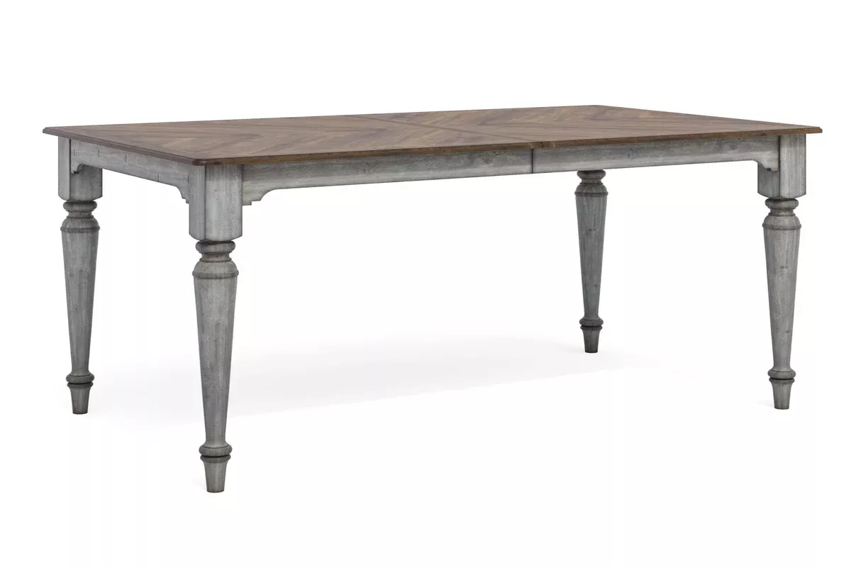 Plymouth - Rectangular Dining Table - Gray