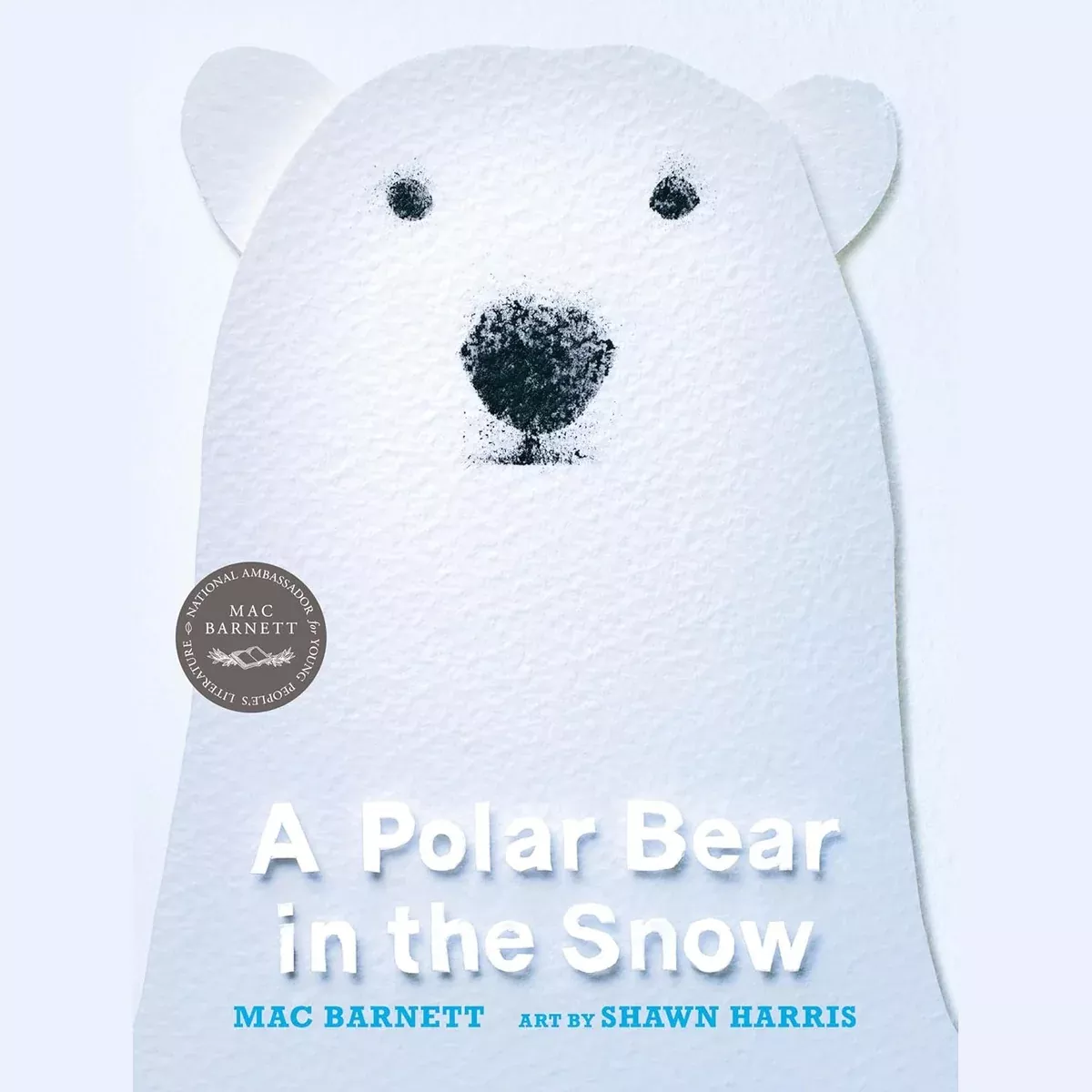 A Polar Bear In Snow - Hardcover Book
