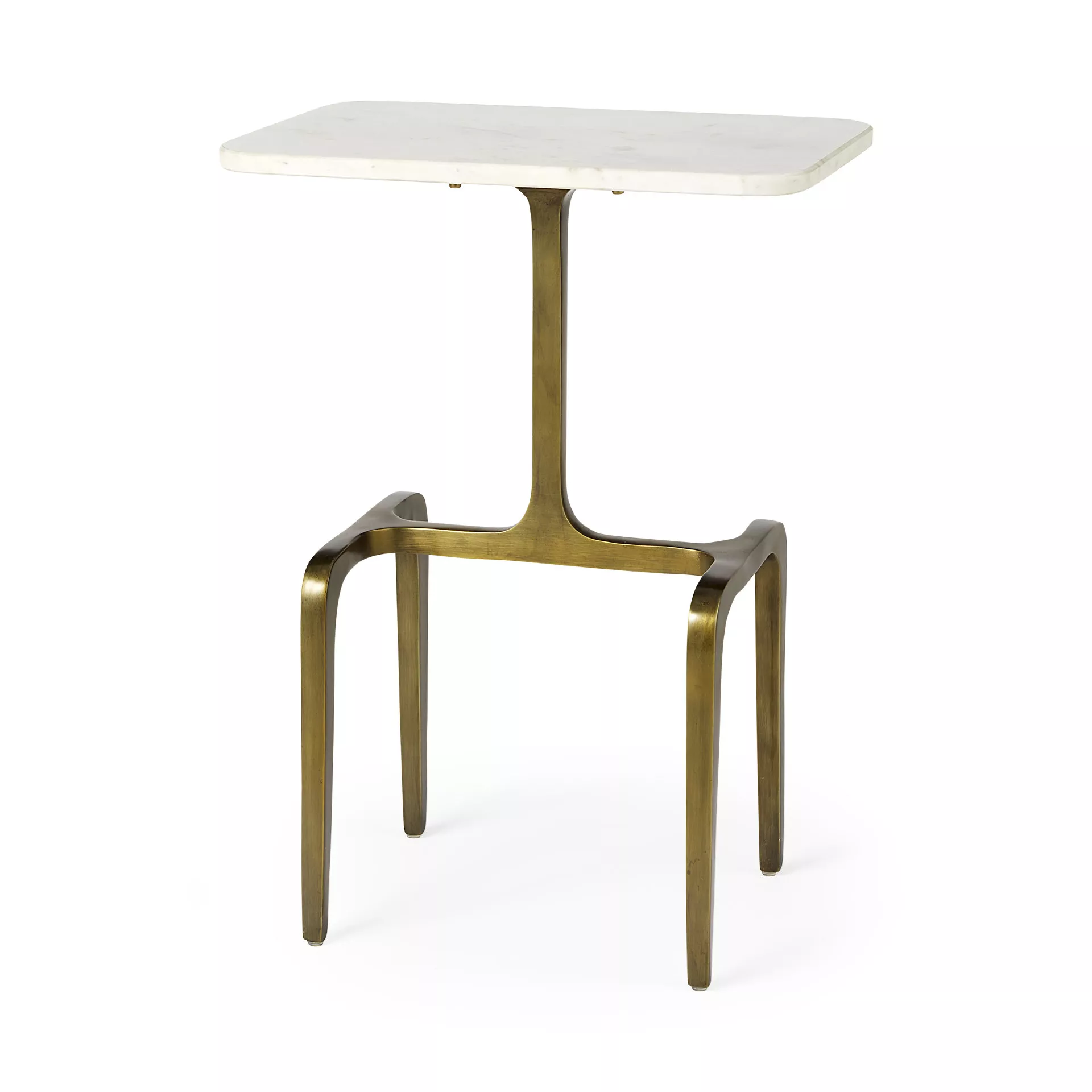 Preston Gold Accent Table