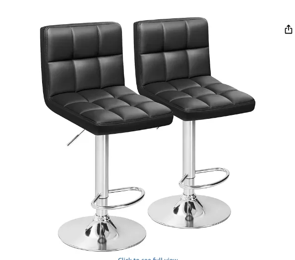 Prodigious Adjustable Leather High Raised Stool