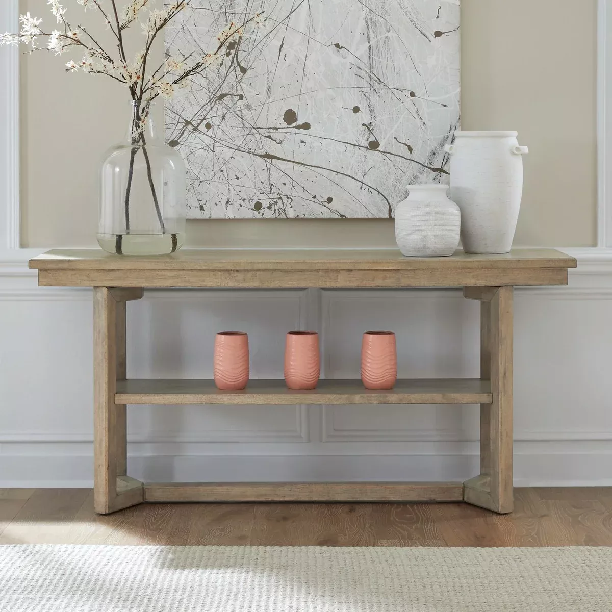 Proximity Place - Sofa Table - Barley Buff