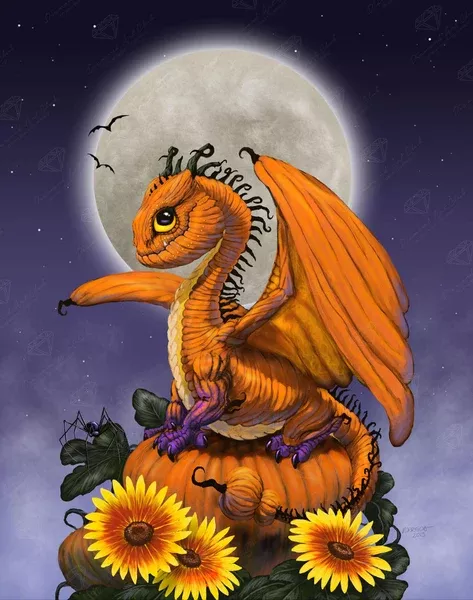 Pumpkin Dragon