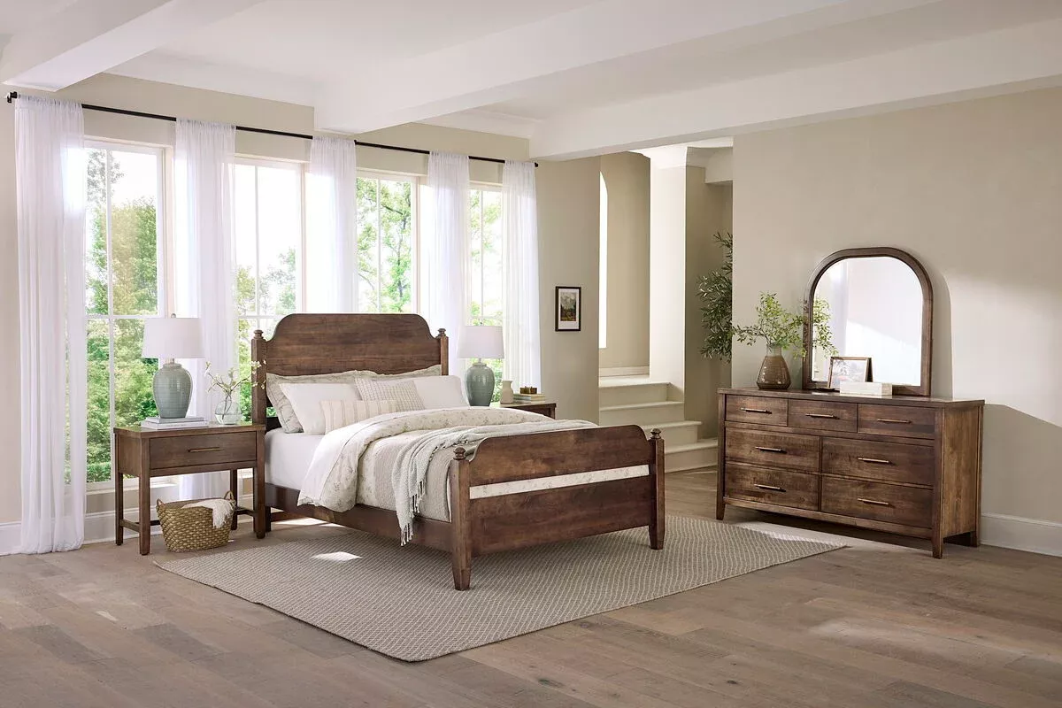 Pure Maple - 1 Drawer Bedside Table