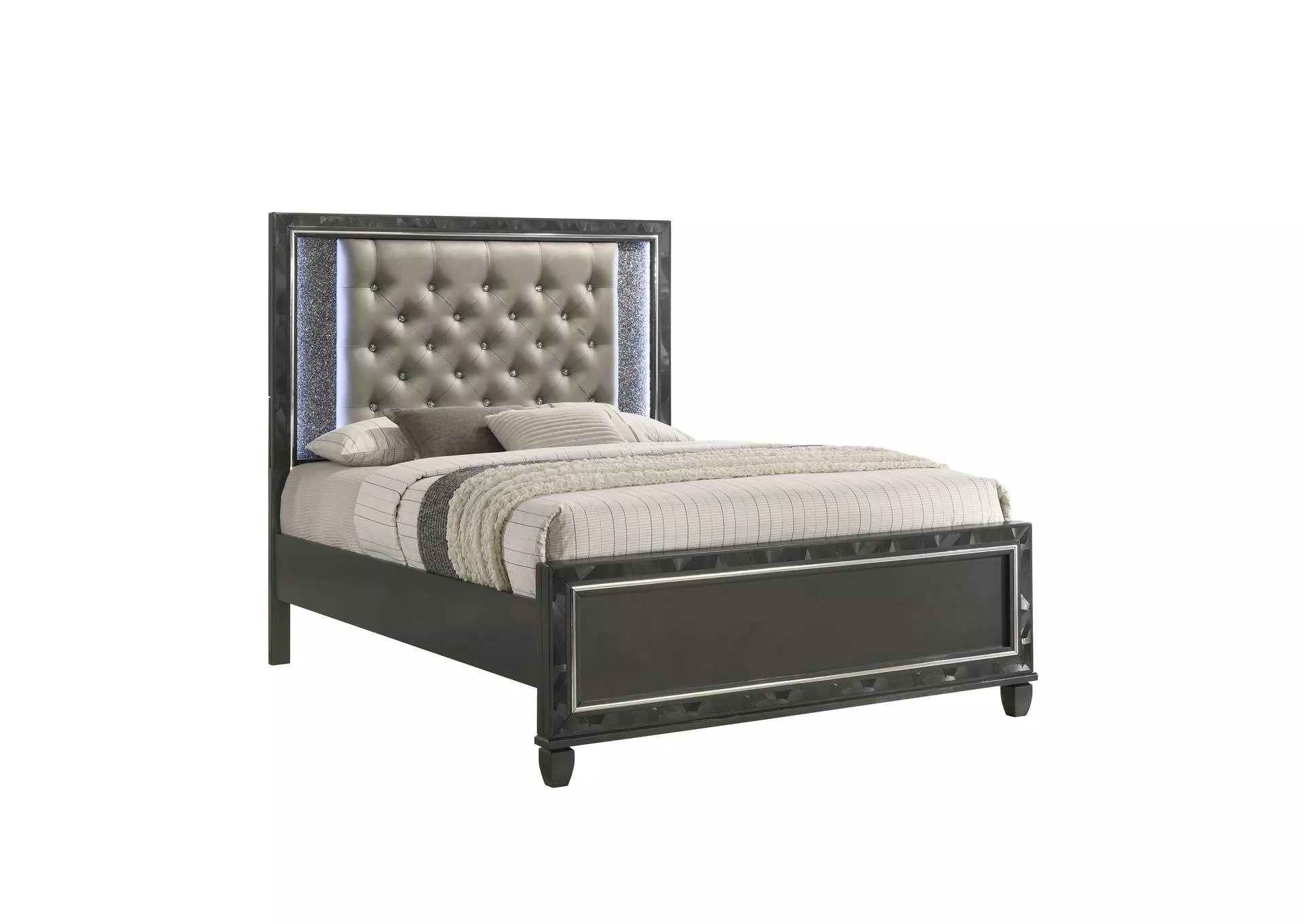RADIANCE - QUEEN BED - BLACK