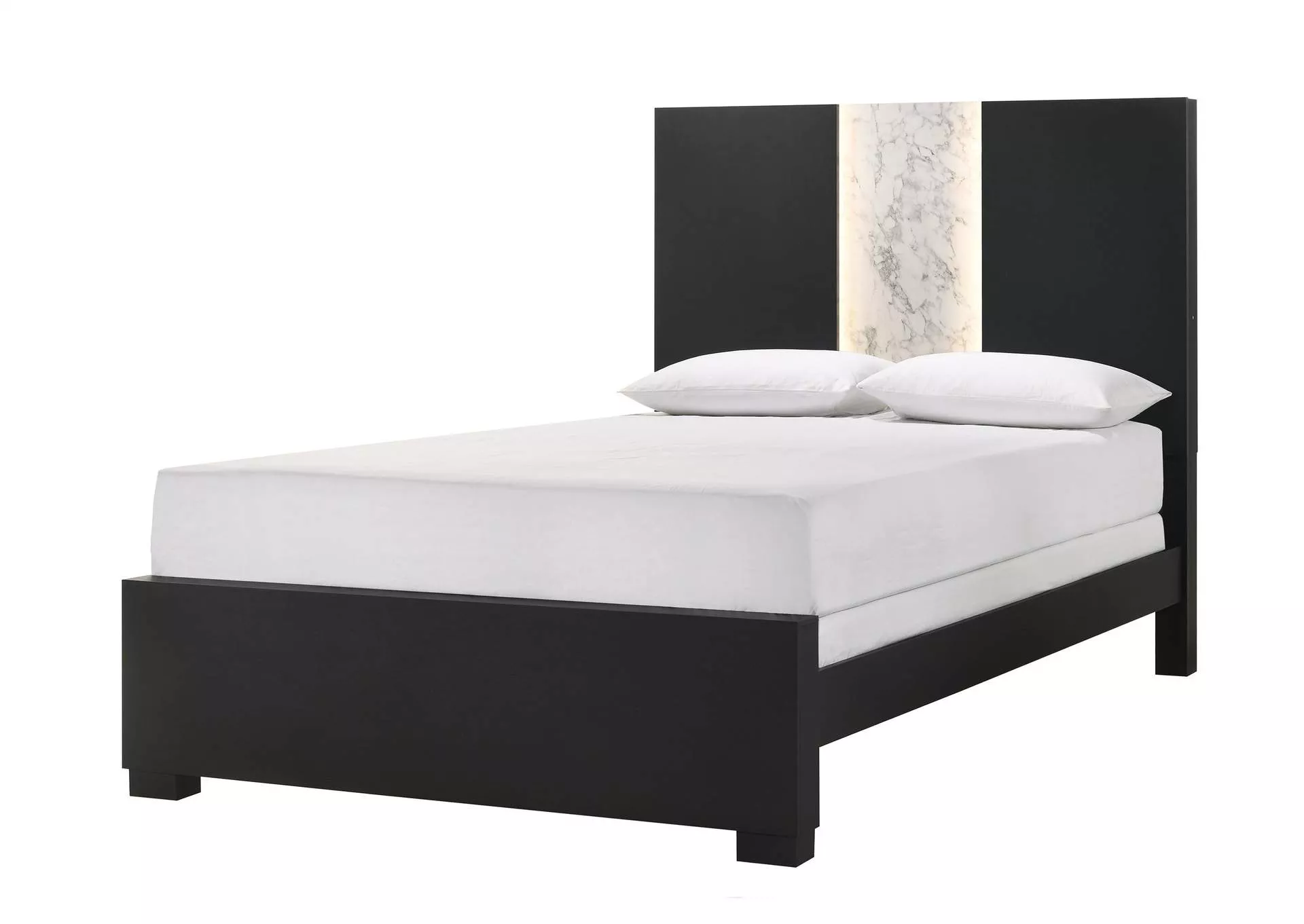RANGLEY QUEEN BED - BLACK