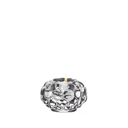 Raspberry Votive Tealight by Orrefors