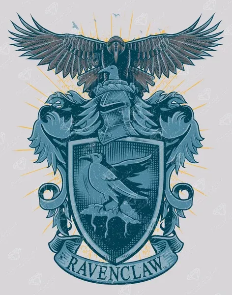 Ravenclaw™ Crest - Tomes & Scrolls