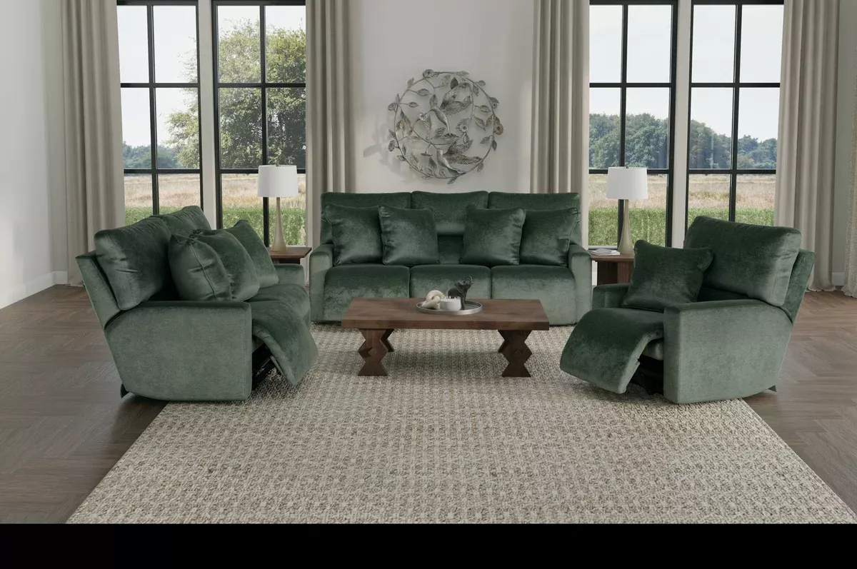 Rayton - Power Reclining Sofa With Zero Gravity - Pine