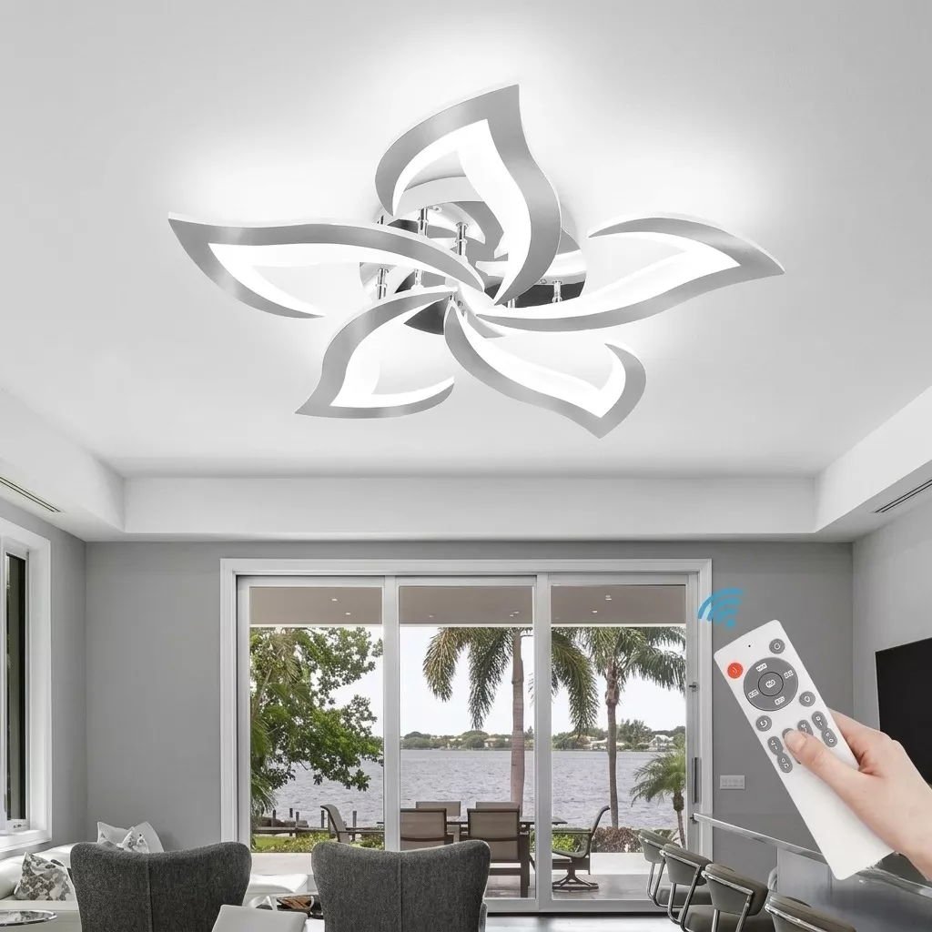 Remote Controlled Modern Ceiling Light Design
