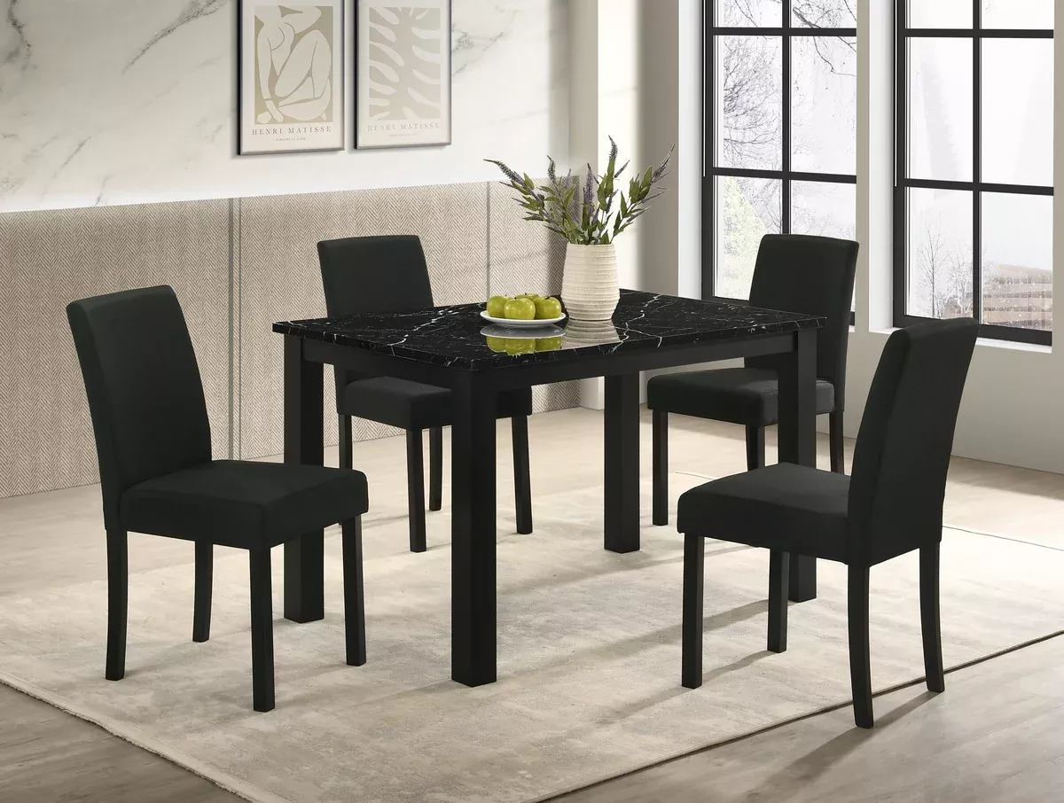 RESIA DINING TABLE - BLACK