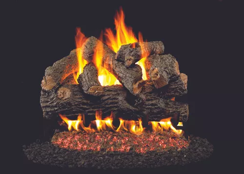 RH Peterson Real-Fyre BD-30 30" Royal English Oak Designer Replacement Logs for Vented Burners (LOGS ONLY)