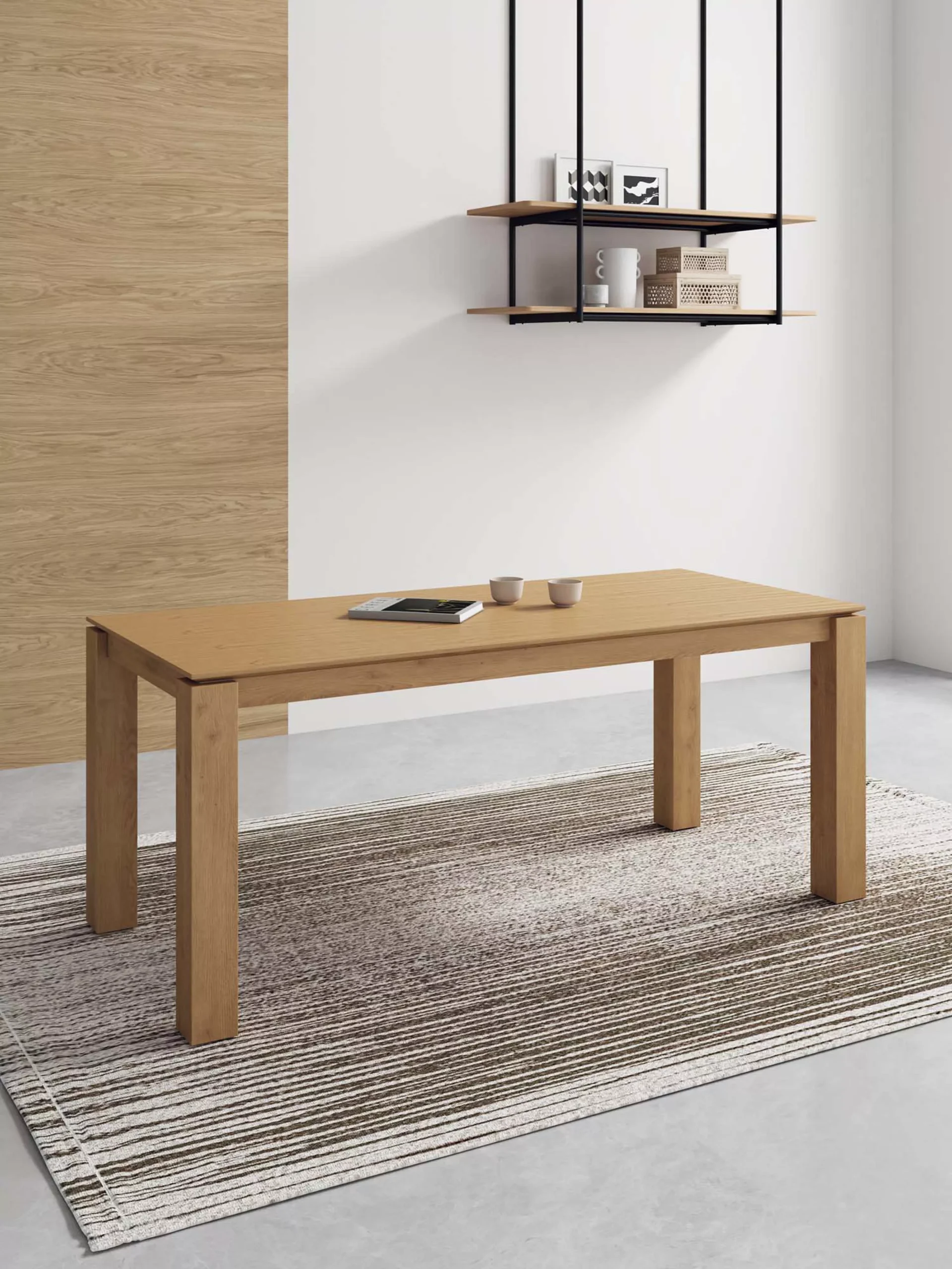 Rockaway Brown Dining Table