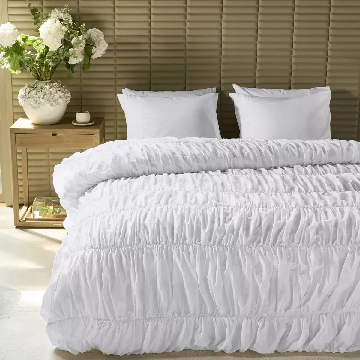 Ruffle Duvet Cover Set
