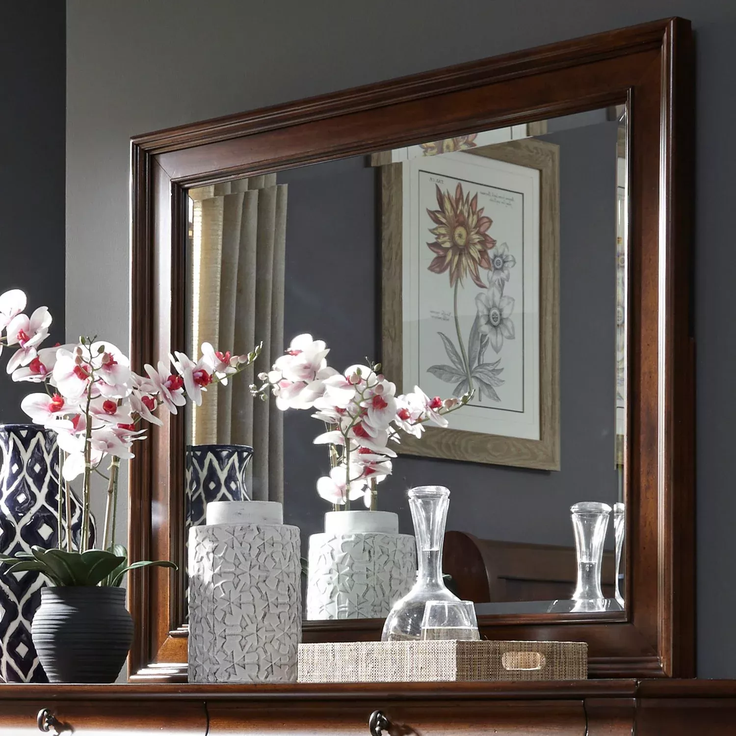 Rustic Traditions - Landscape Mirror