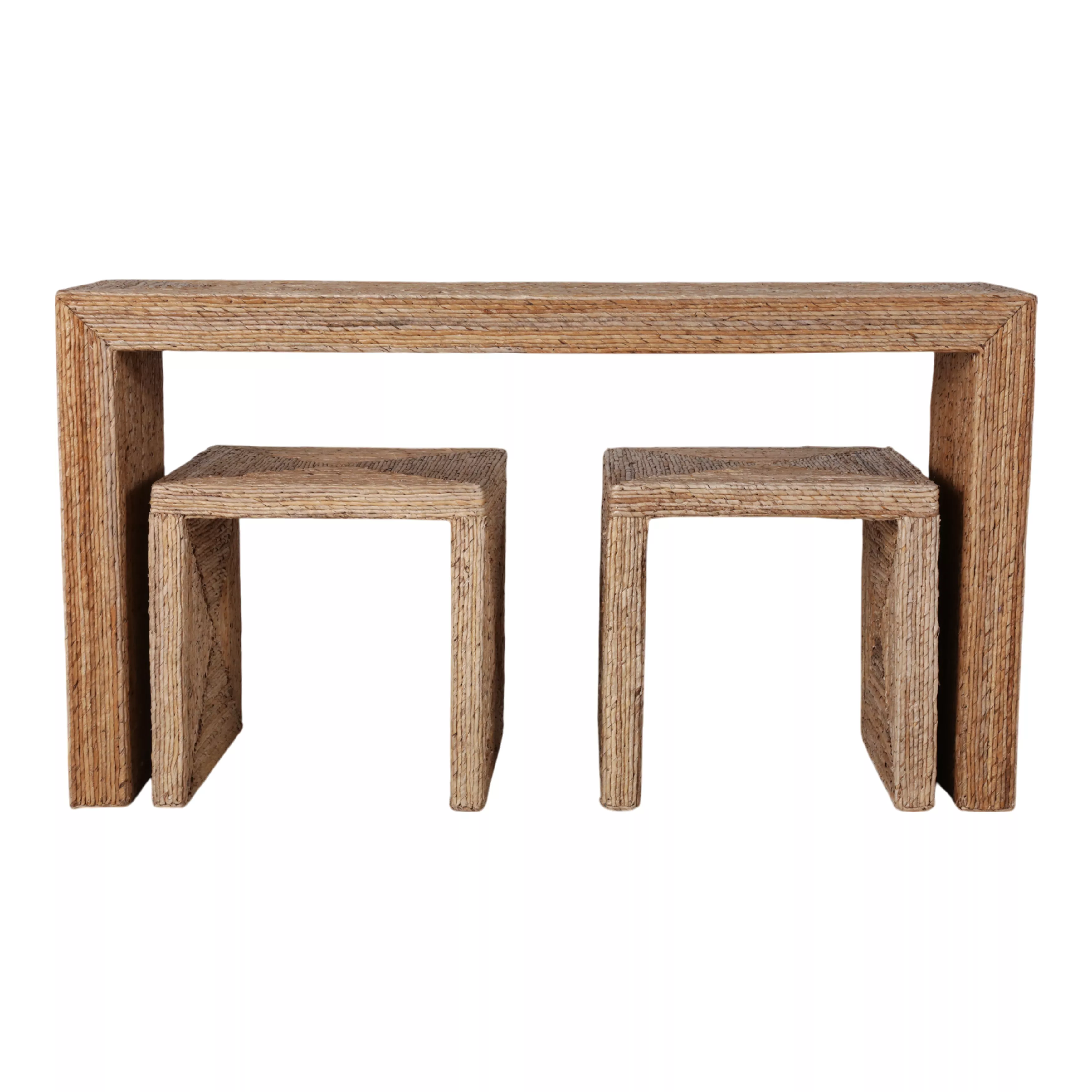 S/3 55" Woven Console