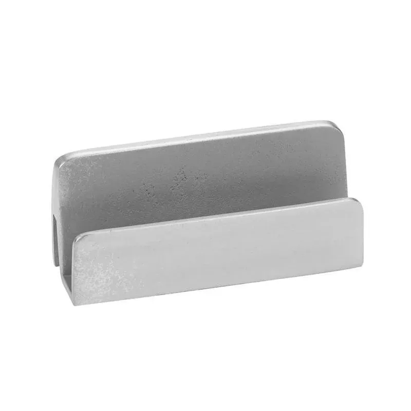 Salisbury Pewter Plain Rectangular Business Card Holder CBCH-P
