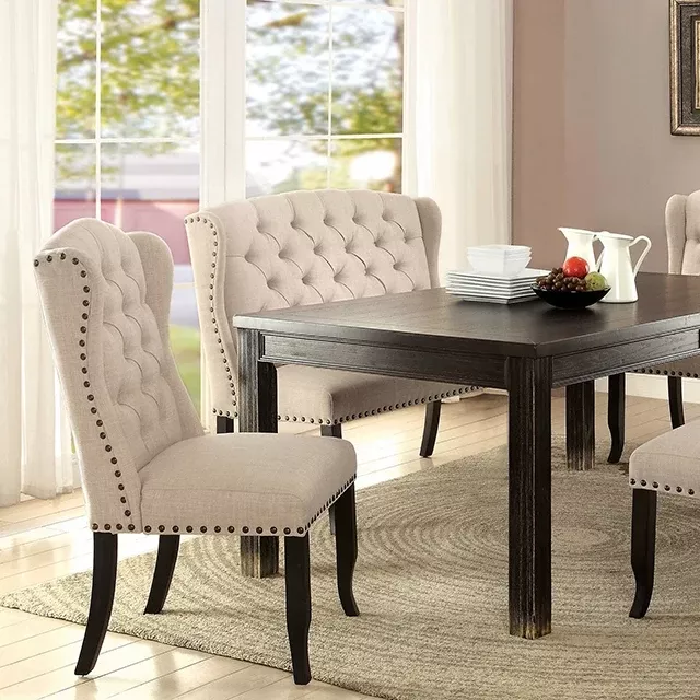 Sania - 6 Pc Dining Table Set w/ Bench