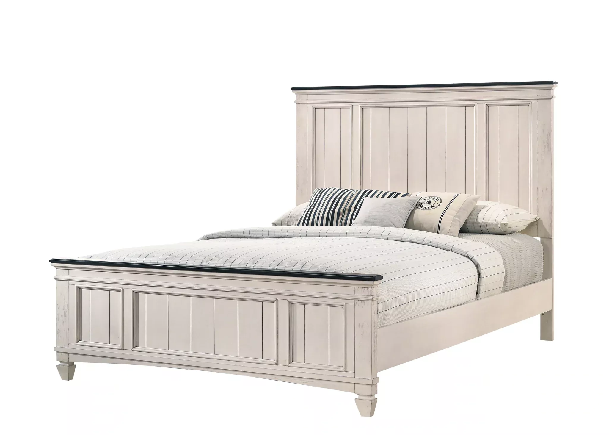 Sawyer Panel Bed In Two-Toned